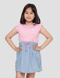 Little M Combi Yd Chambray Midi Dress Anak Perempuan