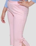 Little M Knit Slit Samping Celana Panjang Anak Perempuan