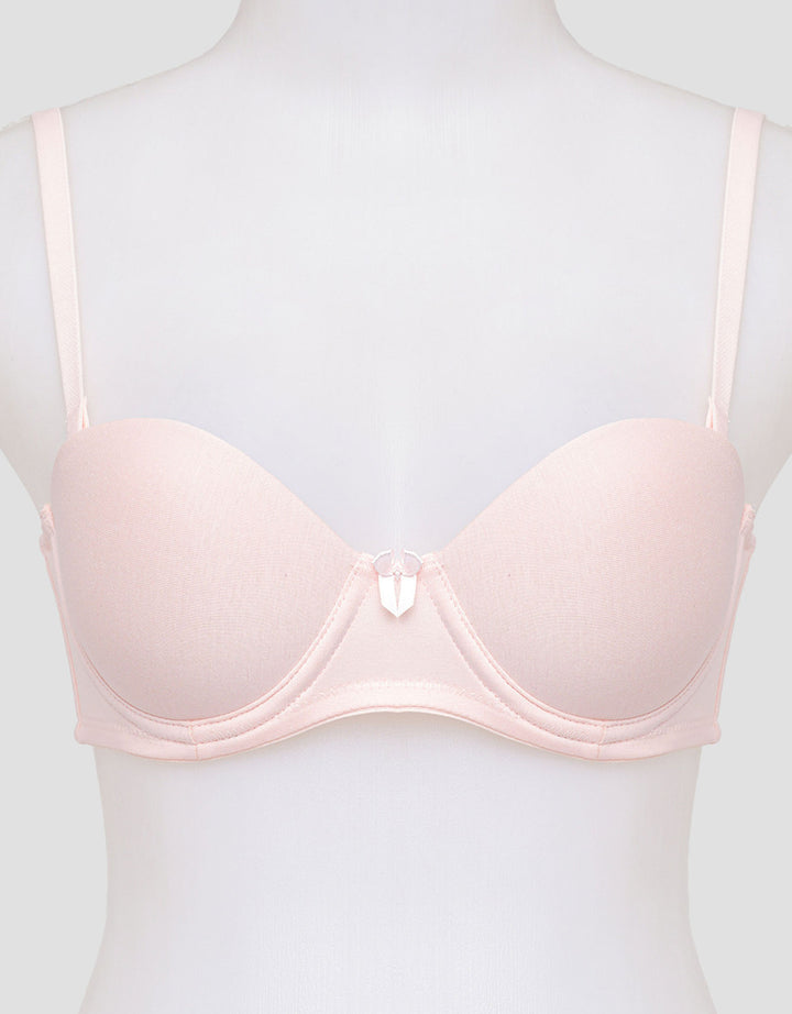 Nevada Push Up Regular Wire Half Cup Bra Wanita