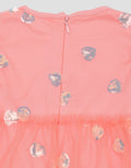 Little M Sequin Heart Dress Bayi