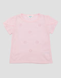 Little M Embro Flower Kaos Bayi