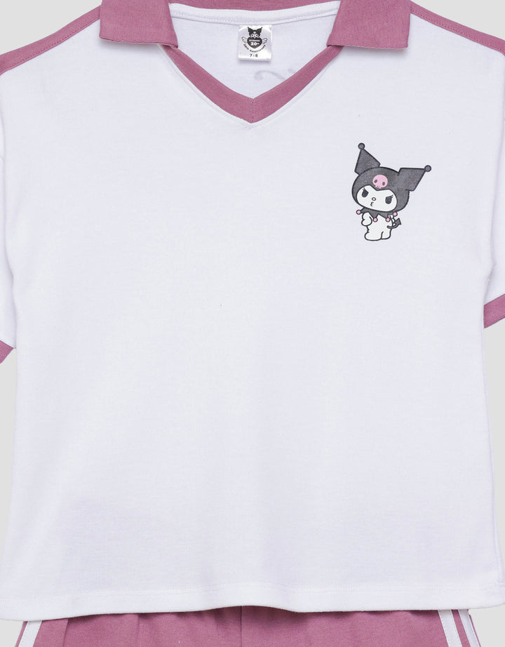 Character Kuromi Setelan Anak Perempuan