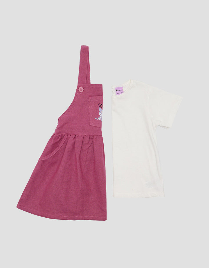 Character Kuromi Dress Overall Bayi Perempuan