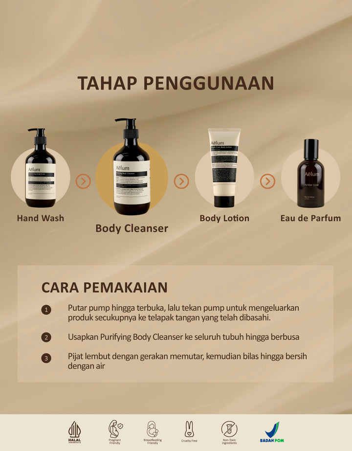 Aelum Purifying Body Cleanser