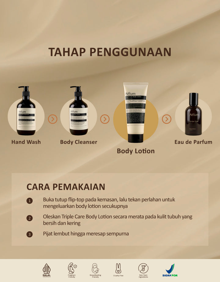 Aelum Triple Care Body Lotion