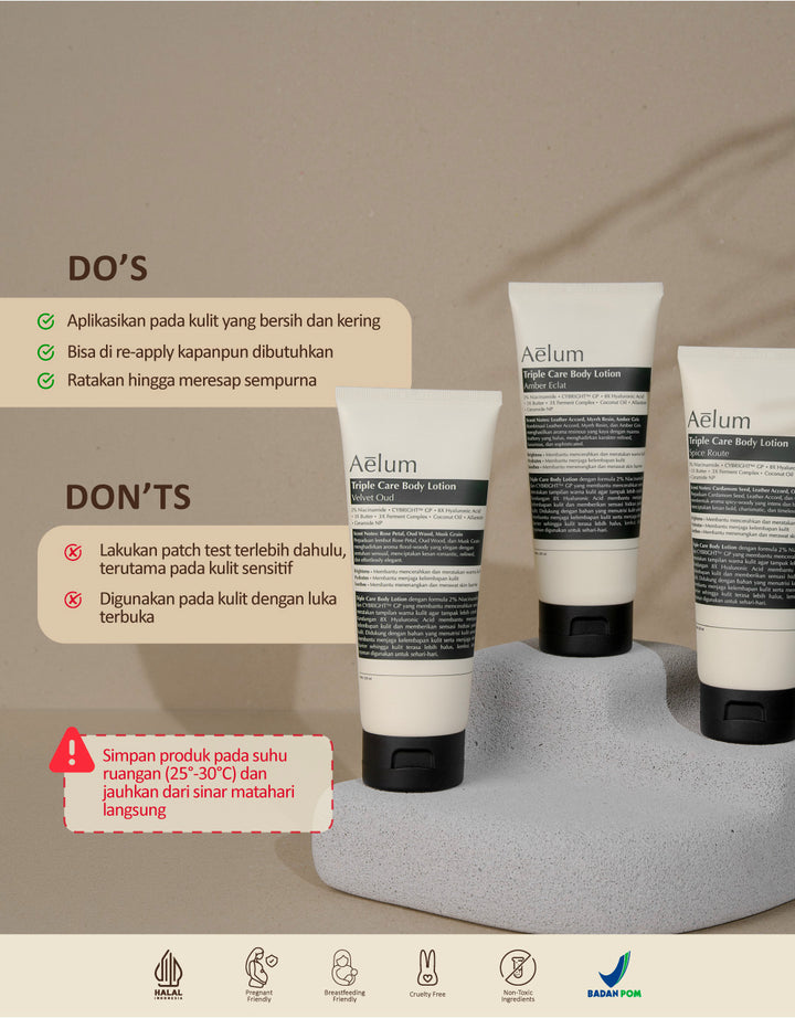 Aelum Triple Care Body Lotion