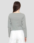 Nevada Rib Double Layered Kaos Wanita
