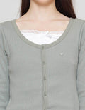 Nevada Rib Double Layered Kaos Wanita