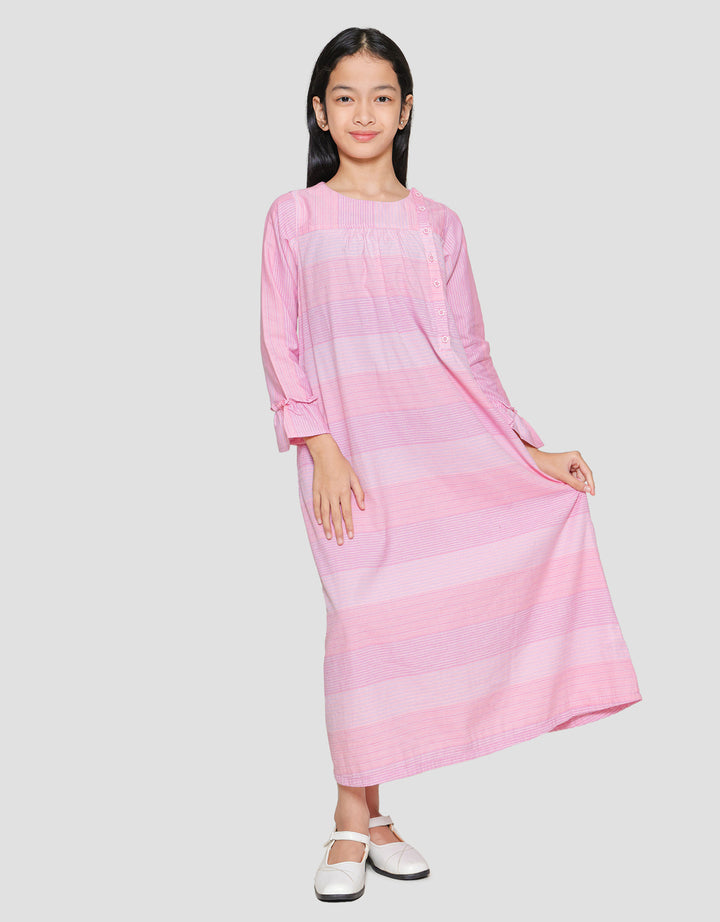Cardinal Kids Girl Gamis Stripe Anak Perempuan