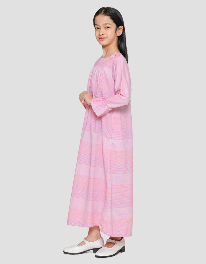 Cardinal Kids Girl Gamis Stripe Anak Perempuan