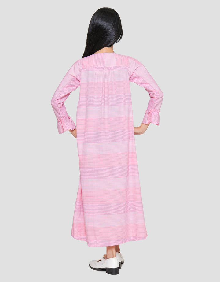 Cardinal Kids Girl Gamis Stripe Anak Perempuan