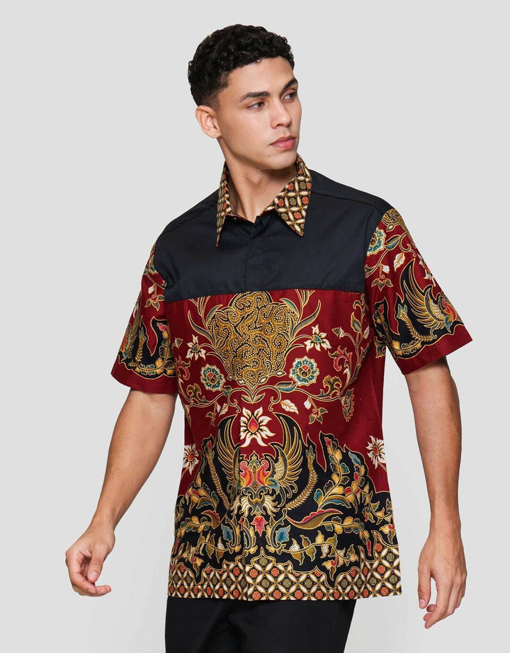 Arjuna Weda Hem Gurdo Kemeja Batik Pria