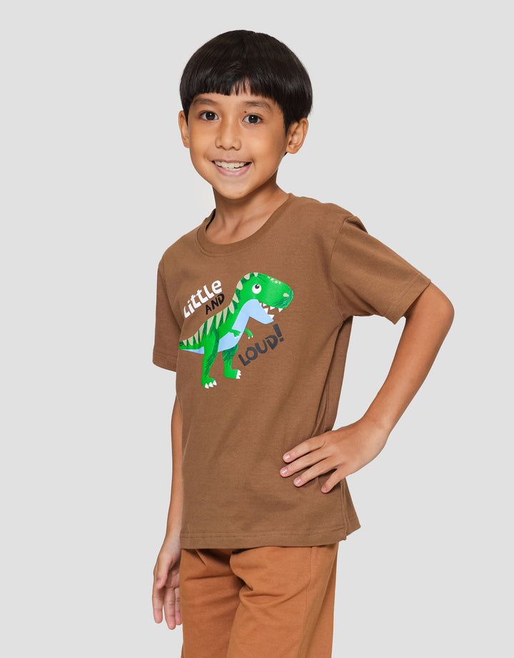 Little M Little And Loud T Rex Kaos Anak Laki-laki