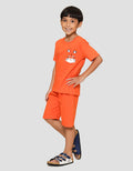 Little M Pls Ktg Aplikasi Kuping Tiger Pakaian Setelan Anak Laki-laki