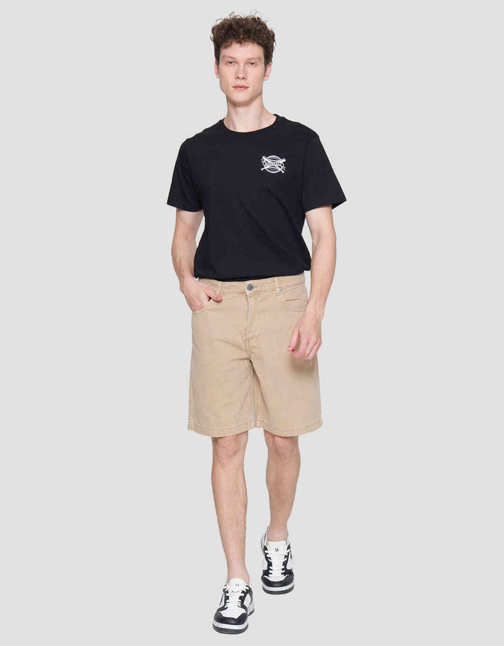 Nevada Baggy Color Celana Denim Pendek Pria