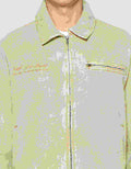 Nevada Embro Denim Jaket Pria
