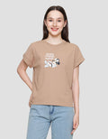 Suko Boxy Graphic Disney Kaos Wanita