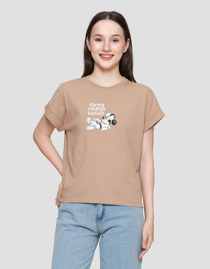 Suko Boxy Graphic Disney Kaos Wanita