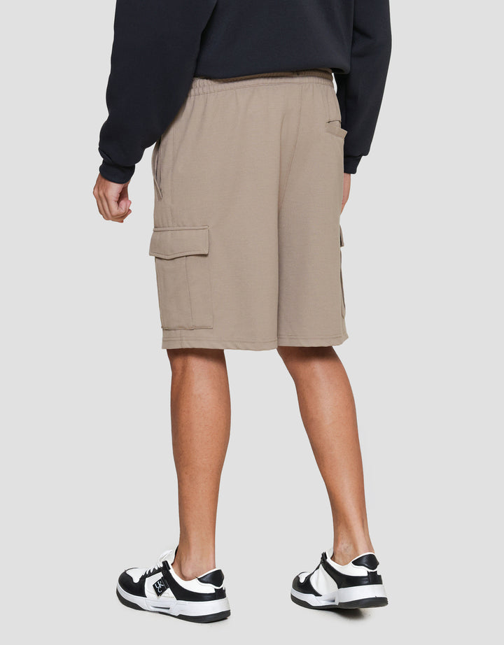 Nevada Knit Cargo Texture Celana Pendek Pria
