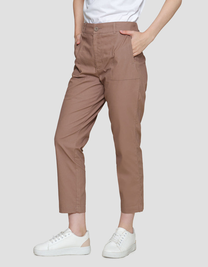 Connexion Ankle Baby Canvas Celana Panjang Wanita