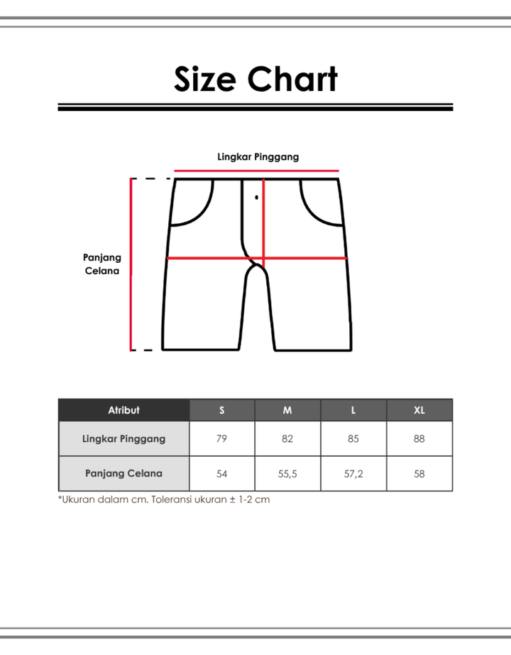 Suko Bermuda Celana Jeans Pria