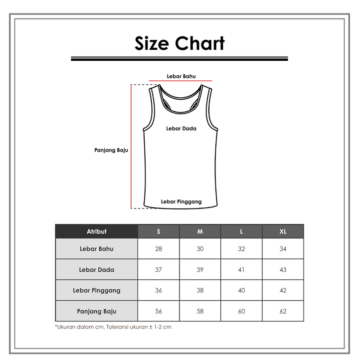Size Chart_Cole_Pakaian Dalam & Baju Tidur_Singlet