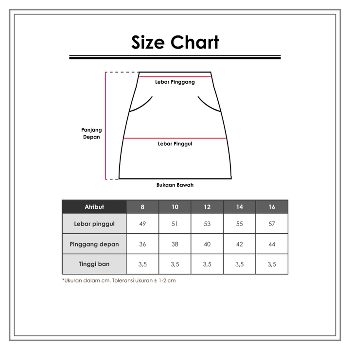 Size Chart_Connexion_Wanita_Bawahan_Rok
