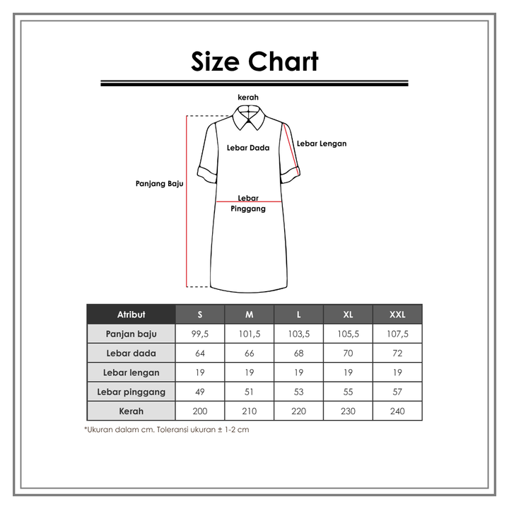 Size Chart_Connexion_Wanita_Dress_Dress