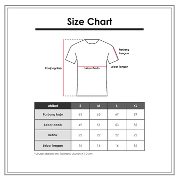 Size Chart_Disney_Wanita_Atasan_Kaos