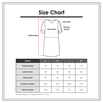 Size Chart_Nevada_Wanita_Dress_Dress