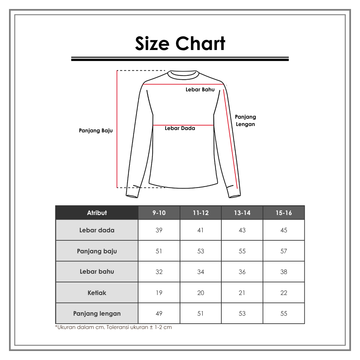 Size Chart_Nevada_Anak Perempuan_Outerwear Anak Perempuan_Sweatshirt