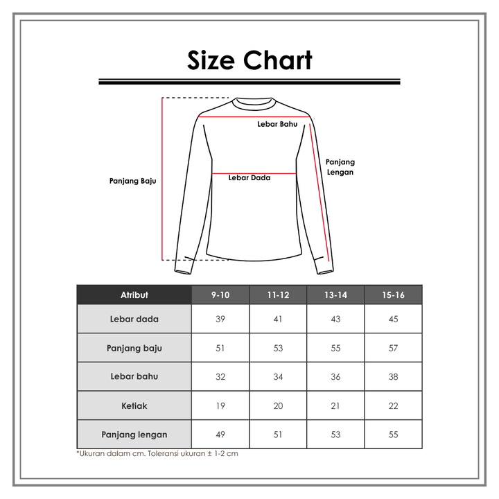 Size Chart_Nevada_Anak Perempuan_Outerwear Anak Perempuan_Sweatershirt