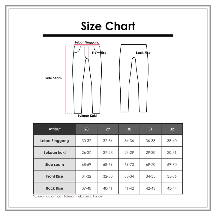St. Yves Unfinished Trim Slim Fit Celana Denim Wanita