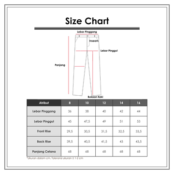 Size Chart_St Yves_Chinos
