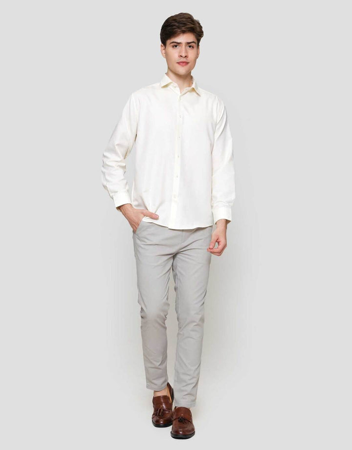Cole Plain Classic Oxford Kemeja Lengan Panjang Pria