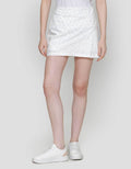 Nevada Woven Flower Print Celana Rok Wanita