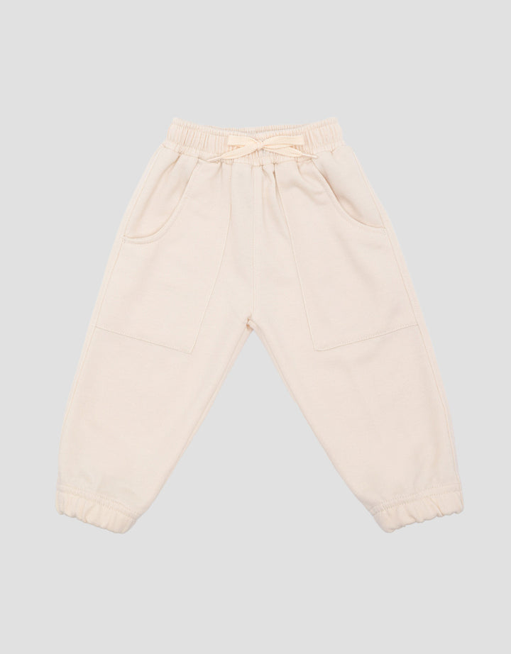 Little M Terry Cargo Celana Jogger Bayi