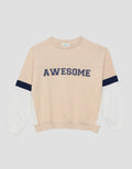 Little M Cut Sewn Awesome Sweater Anak Laki-laki