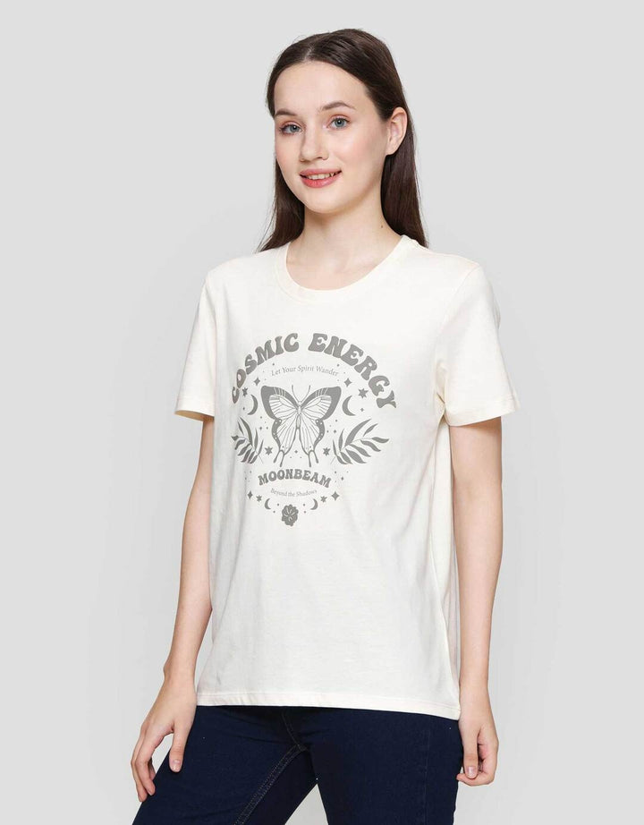 Nevada Comb Cosmic Energy Kaos Lengan Pendek Wanita