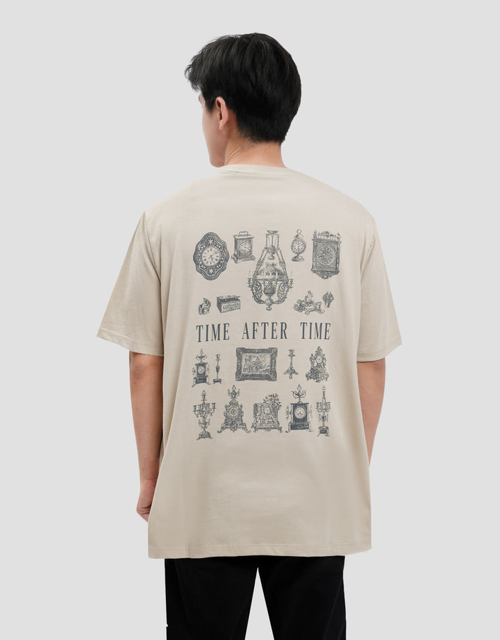 Aos Theme Popular Classic Art Time Kaos Pria