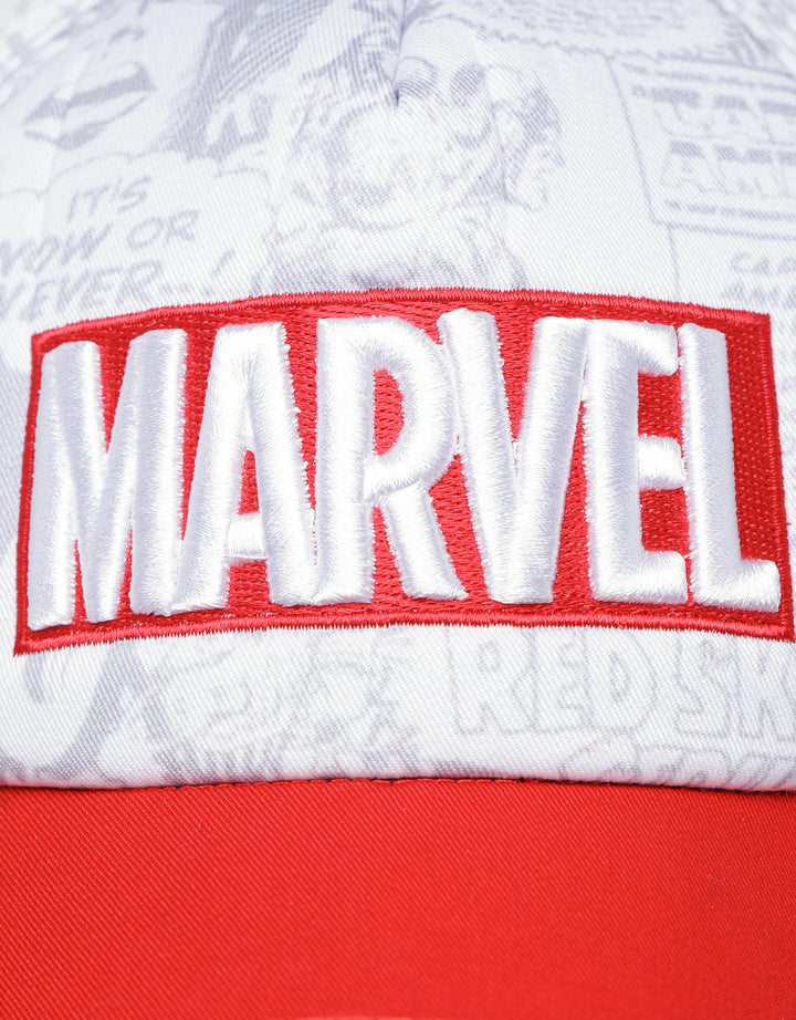 Marvel Logo Captain Amerika Topi Anak Laki-laki