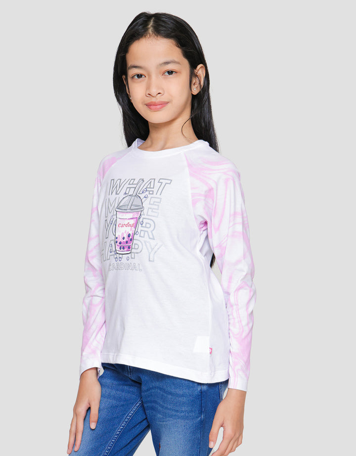 Cardinal Kids Girl Bubble Drink Kaos Anak Perempuan