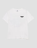 Character Batman Logo Print Kaos Anak Laki-laki