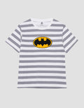 Character Batman Salur Logo Handuk Kaos Anak Laki-laki