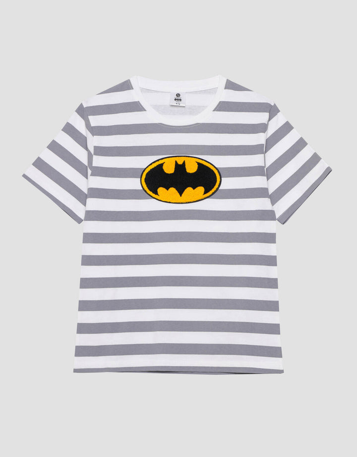 Character Batman Salur Logo Handuk Kaos Anak Laki-laki