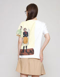 ZES T Shirt Regular Half Print Wanita CRLVT050 CRLVT050