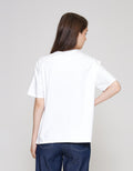 ZES Woman 2 Print Kaos Oversize Wanita CRLVT049