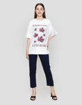 Nevada Oversize Comb All Too Well Kaos Lengan Pendek Wanita