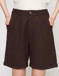 ZES Short Flanel Pants Wanita TSBWB009 TSBWB009