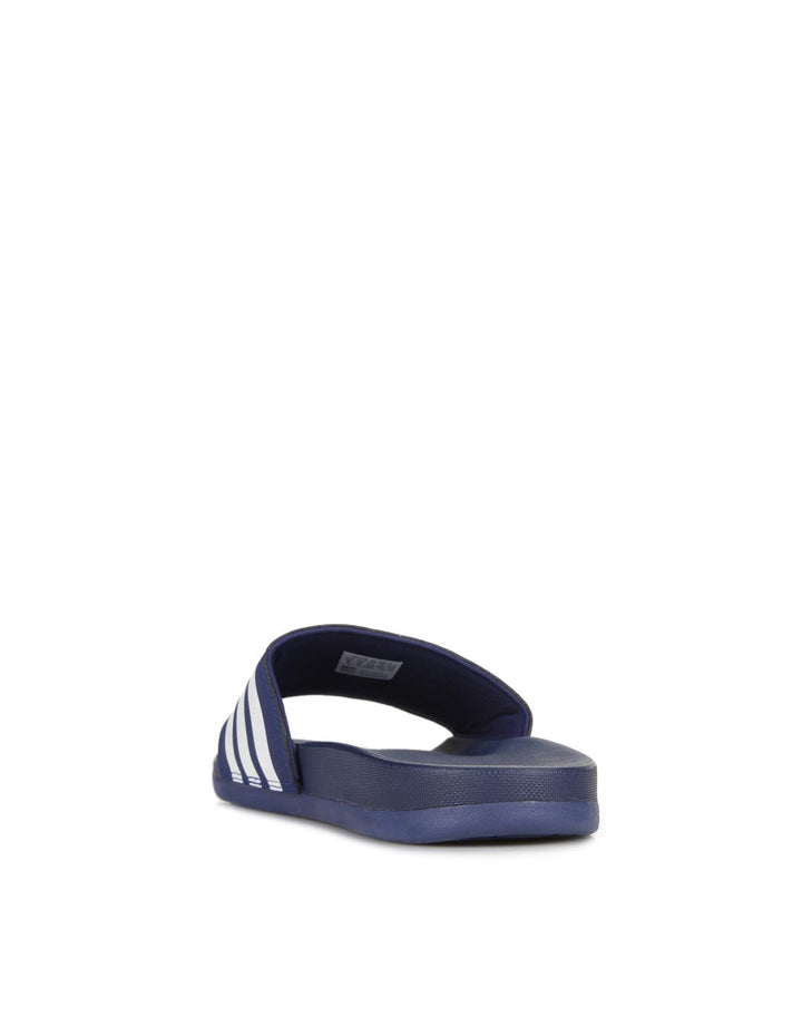 Adidas Adilette Three Stripes Comfort Blue Men's Slider Sandals